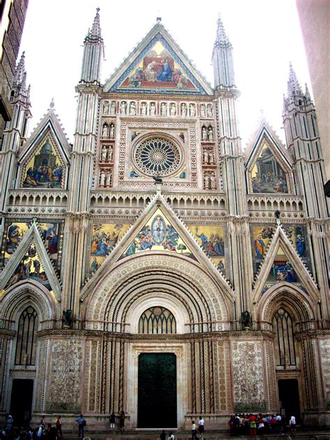 Orvieto Cathedral Italy Italian Architecture Ancient Architecture