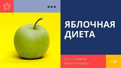 Яблочная диета результаты и отзывы