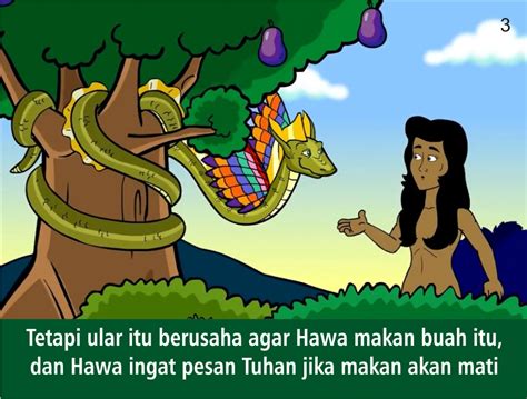 Komik Alkitab Anak Adam Dan Hawa Dosa Pertama Slide Seri Buku