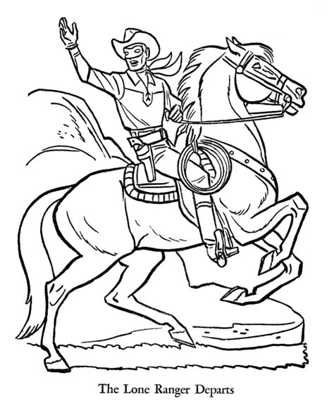 Lone Ranger Coloring Pages | Coloring Pages - Coloring Home