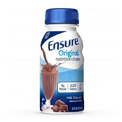 Ensure Packs Original Nutrition Milk Chocolate Nutrition Shakes Oz