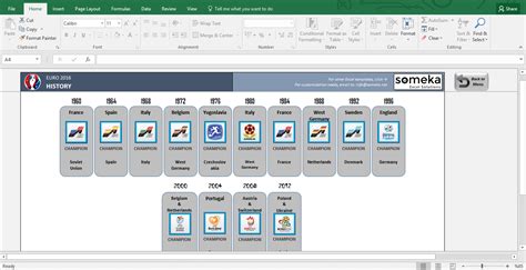 Download excel dashboard templates and automate your dashboard, kpi, mis, scorecard, monthly reporting activities. EURO 2016 Excel Template - Schedule and Score Sheet