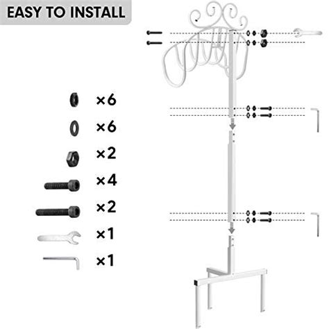 Amagabeli Garden Hose Holder Holds 125ft Hose Water Hose Hanger Metal