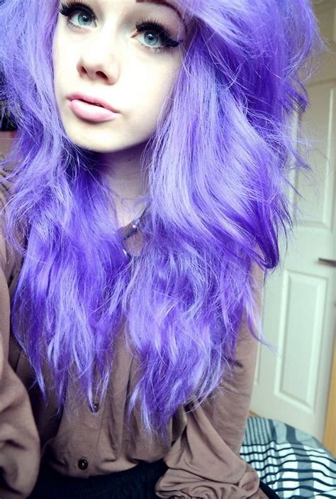 Purple Pastel Hair Beauty Pinterest