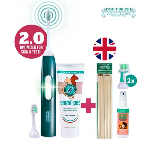 The emmi®-pet 2.0 ultrasonic toothbrush - Healthy Pet Guide