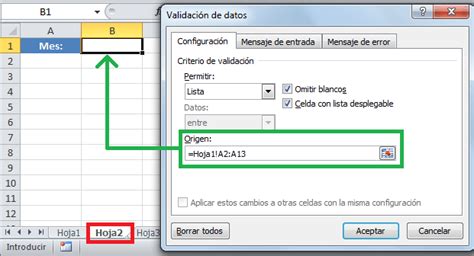 Lista Desplegable Con Datos De Otra Hoja En Excel • Excel Total