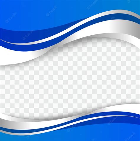 Premium Vector Abstract Stylish Elegant Blue Wave Background Vector