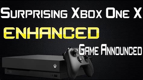 Surprising Upcoming Game Announced Will Be Getting Xbox One X