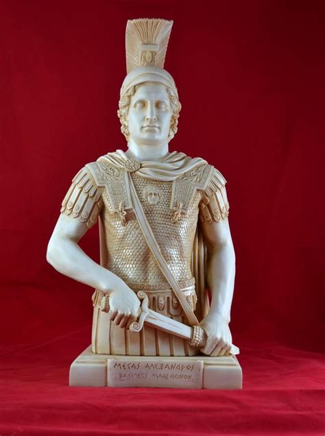 Alexander The Great Statue Figure Big Size 20 Inch Greek Etsy