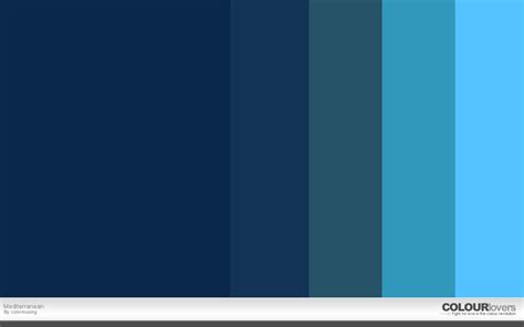 Blue Shades Color Palette 6d7