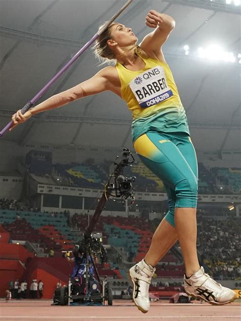 Javelin World Championship Kelsey Lee Barbers Message From Anna