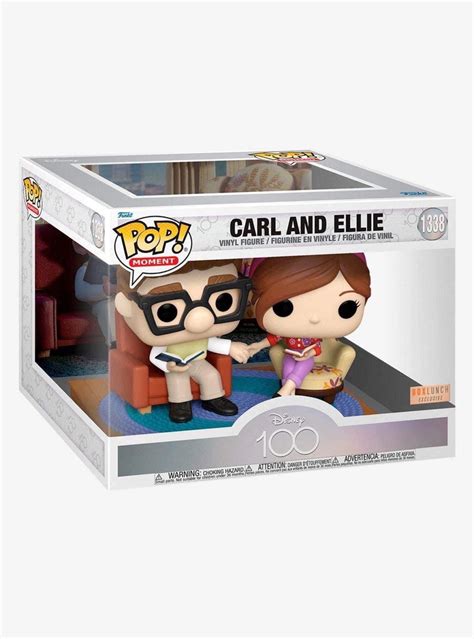 Funko Pop Moment Disney Up 100th Anniversary Carl And Ellie Young