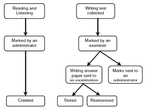 Ielts Academic Writing Task Model Answer Flowchart Typical Stages Images
