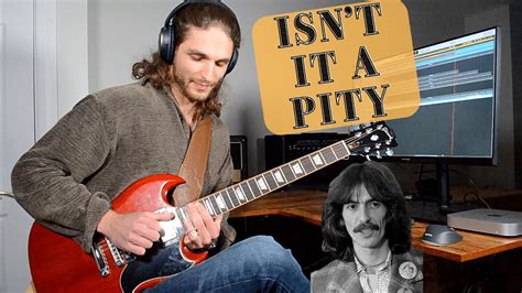 Isn T It A Pity Slide Guitar Solo George Harrison Youtube