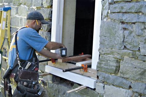 Josh temple replaces a window in this disaster house. Replacing 18th-Century Windows in an Historic Stone House ...