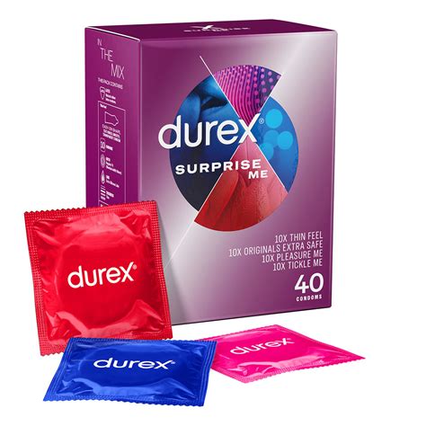Durex Condoms Surprise Me Variety 40 Pack Costco Uk