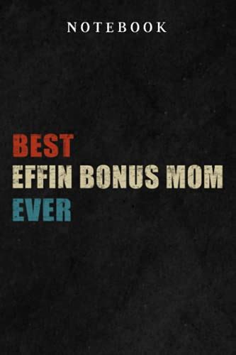 Mens Best Effin Bonus Mom Ever Stepmom Mothers Day Ts Premium Art