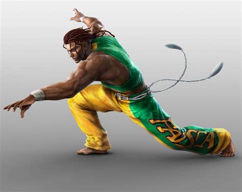 Personagem Eddy Gordo O Capoeirista Brasileiro De Tekken Arkade