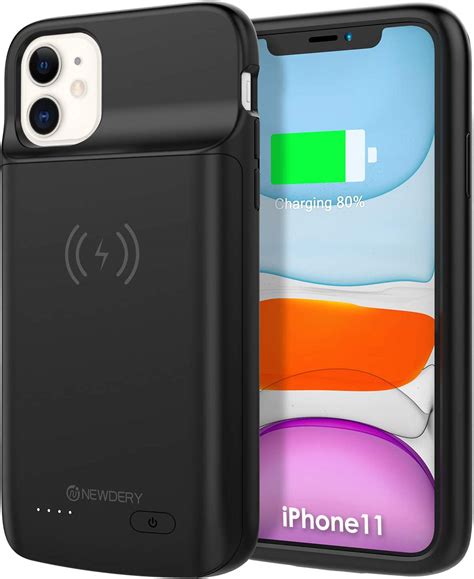 Newdery Battery Case For Iphone 11 5000mah Battery Uk