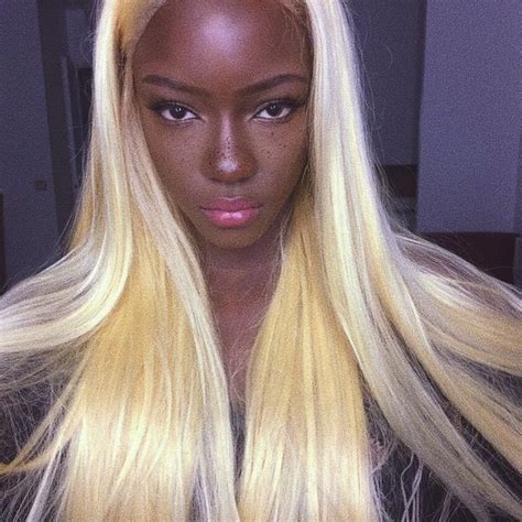 17 Times Dark Skinned Women Slayed Platinum Hair Revelist