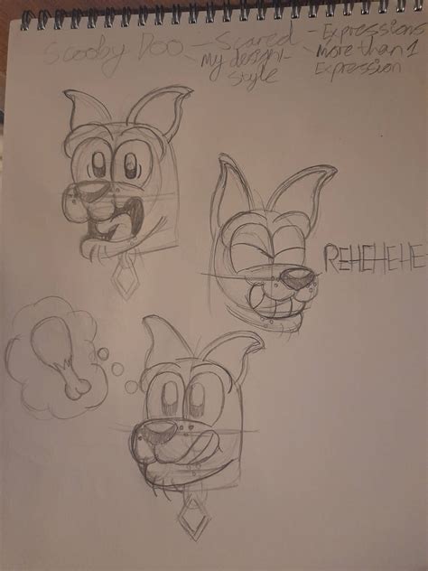 Scooby Doos Expressions By Bluehedgiefox On Deviantart