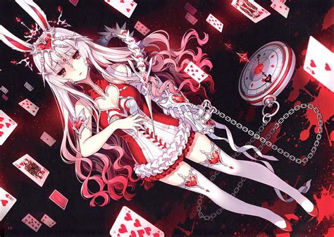 2k Free Download Queen Of Hearts Alice In Wonderland Anime Hd Wallpaper Pxfuel
