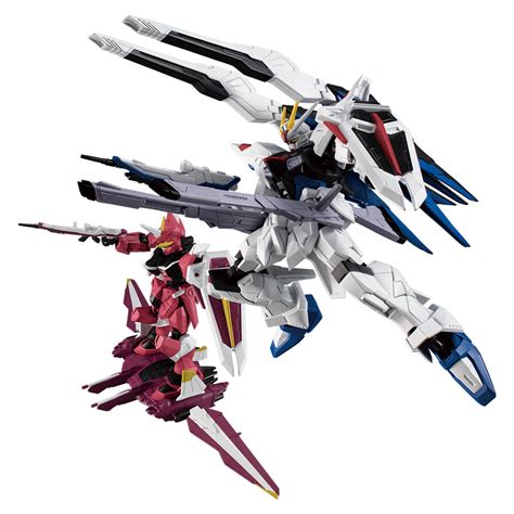 Mobile Suit Gundam G Frame Fa Freedom Gundam And Justice Gundam Option