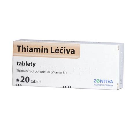 Thiamin 50mg 20 Tablets My Dr Xm