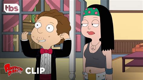 american dad snot declares his love for hayley clip tbs youtube