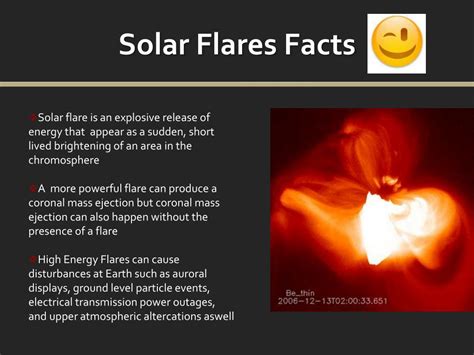 Ppt Flare Luminosity And The Relation To The Solar Wind And The