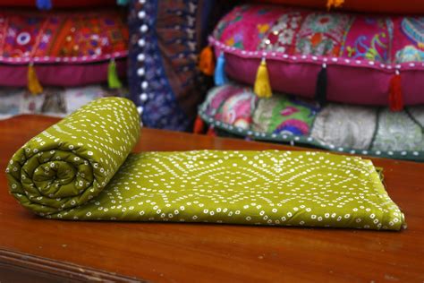 Jaipuri Block Print Bandhej Cotton Fabric Trade Star Exports