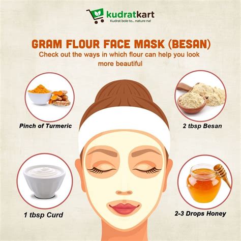 Gram Flour Face Mask Besan Papaya Face Mask Homemade Skin Care