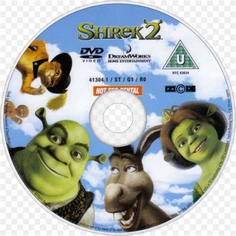 Shrek 2 Blu Ray Disc Shrek The Musical Youtube Png 1000x1000px Shrek