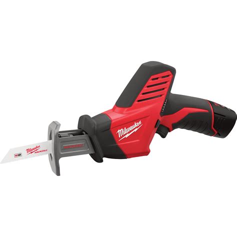 Milwaukee M12 Hackzall Cordless Reciprocating Saw — With 1 Battery