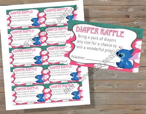 Lilo And Stitch Baby Shower Invitation By Didisdreamydesigns Diaper