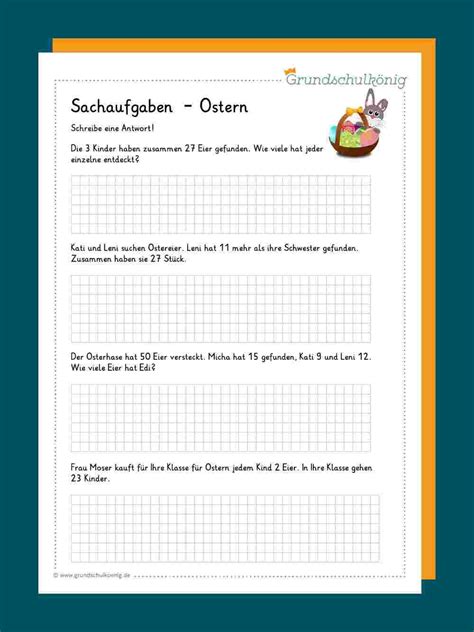 Interessant ist der grundschulkönig für alle, die in der grundschule aktiv sind. Sachaufgaben / Textaufgaben in 2020 | Lernen ...