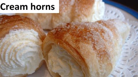 Cream Horns An Easy Recipe For Cream Horns Mouthwatering Cream