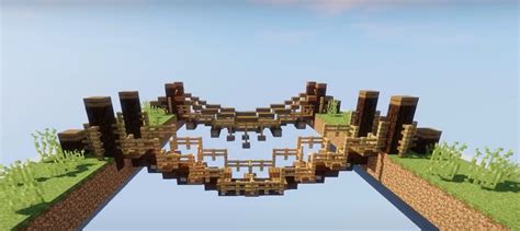 Minecraft Rope Bridge Ideas And Design