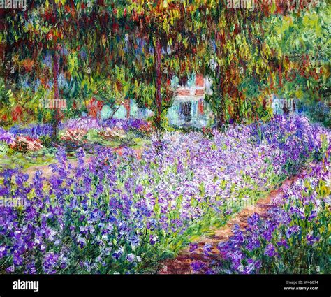 Claude Monet Le Jardin De Lartiste à Giverny Peinture