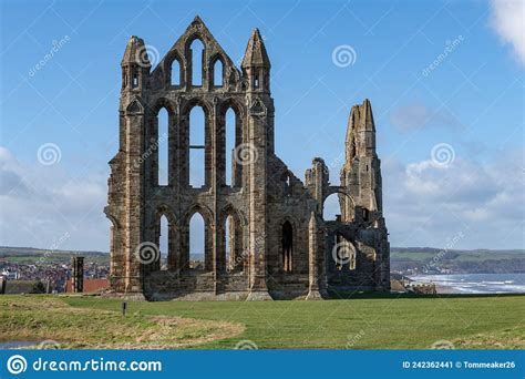Whitby Abbey Stock Image Image Of History Listed Architectural