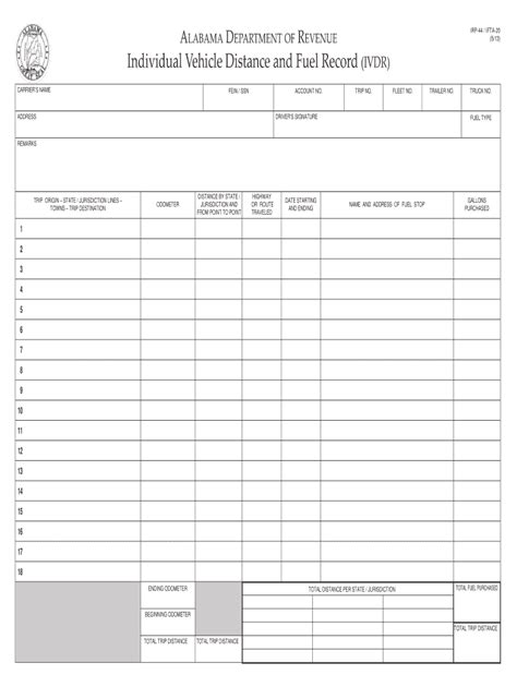 Al Irp 44ifta 20 2013 Fill Out Tax Template Online Us Legal Forms