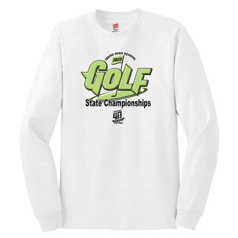 Idaho High School State Championships Long Sleeve Shirt Golf Mcu Sports