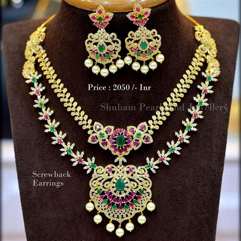 Attractive Multilayer Necklace From Shubam Pearls And Jewellery South