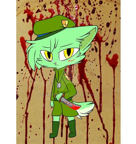 Flippy Of Happy Tree Friends By Htfginger On Deviantart