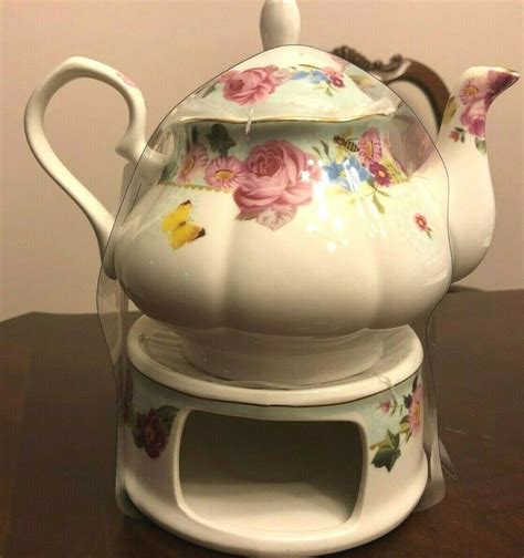 Description:teapot warmer set,teapot with warmer ,teapot warmer,tea warmer,arabic teapot product categories of teapot warmer set, we are specialized manufacturers from china. Grace's Teaware Floral Tea Set With Teapot And Warmer_ 2 ...