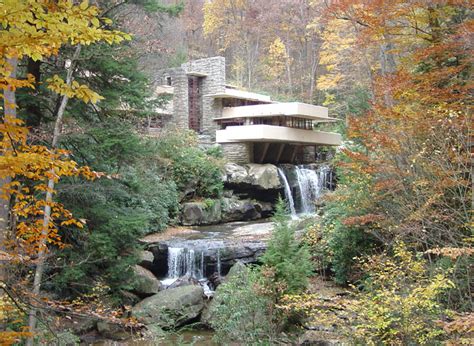 Fallingwater One Of The Most Famous Houses In The World Built Over A
