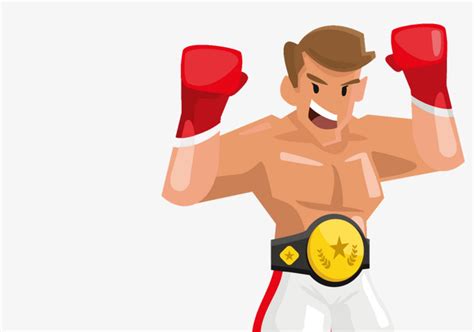 Boxer Clipart Boxing Match Boxer Boxing Match Transparent Free For