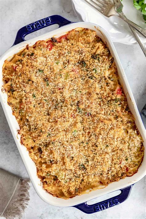 Tuna noodle casserole was my second favorite. The Best Tuna Casserole with Noodles - Mom On Timeout