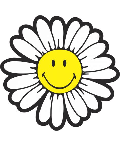 Smiley Face Daisy Clipart Commercial Use Smiley Face Svg Png Eps
