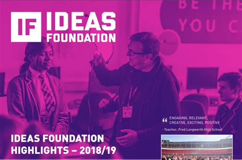 If Annual Report Highlights 20182019 Ideas Foundation